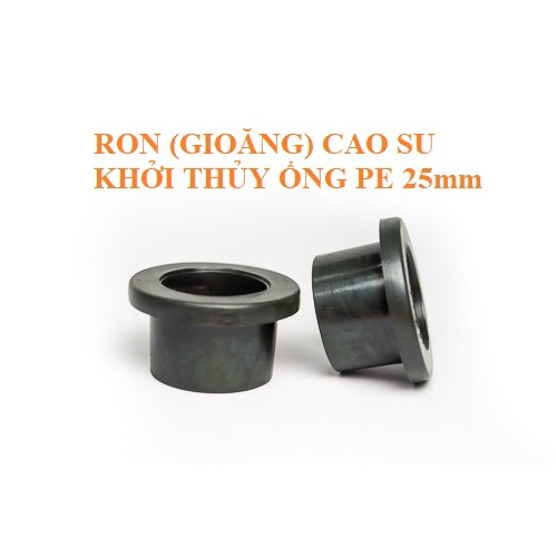 COMBO 10 cái - Ron Cao Su - Gioăng Cao Su chữ T &amp;amp; Chữ H Cho Nối Khởi Thủy Ống PE 16mm, 20mm, 25mm - goGarden - BH 1 n