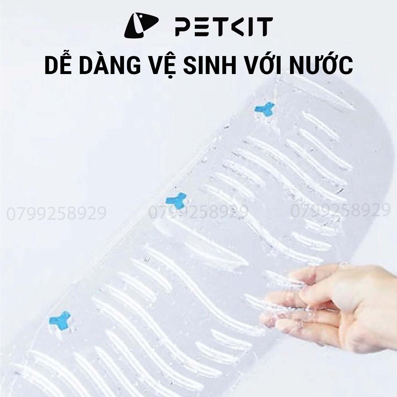 Tấm Chắn Xả Cát Cũ Máy Vệ Sinh Cho Mèo Petkit Pura Max