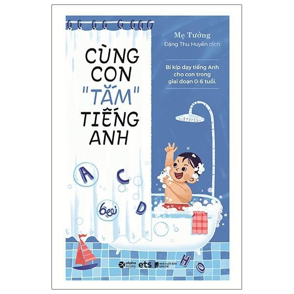 Sách - Cùng Con Tắm Tiếng Anh