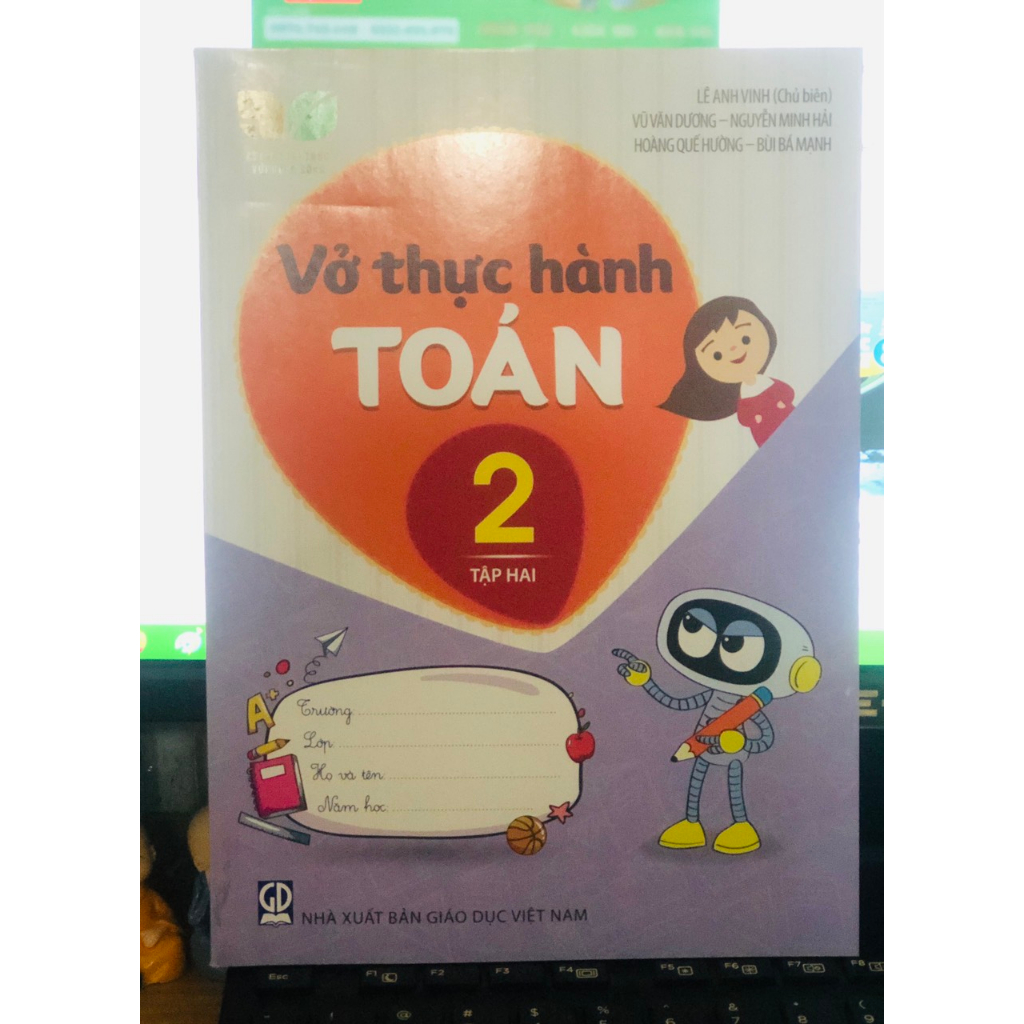 Sách - Vở thực hành Toán 2 tập 2 - Kết Nối Tri Thức Với Cuộc Sống