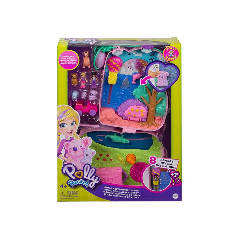 Đồ Chơi POLLY POCKET Túi Gấu Koala Đáng Yêu GXC95/GKJ63