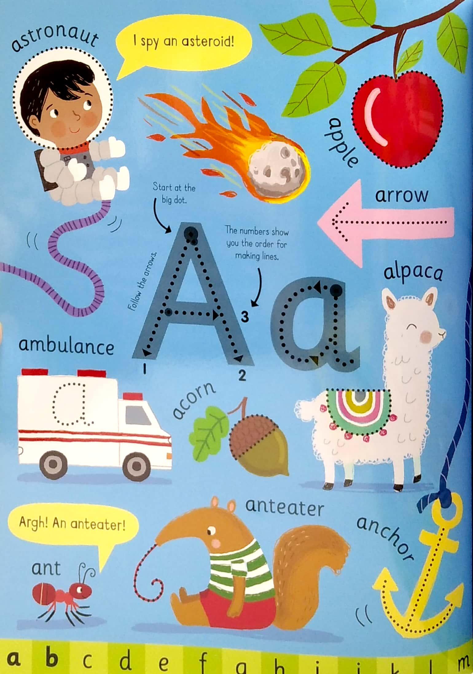 Usborne Early Years Wipe-Clean: Alphabet