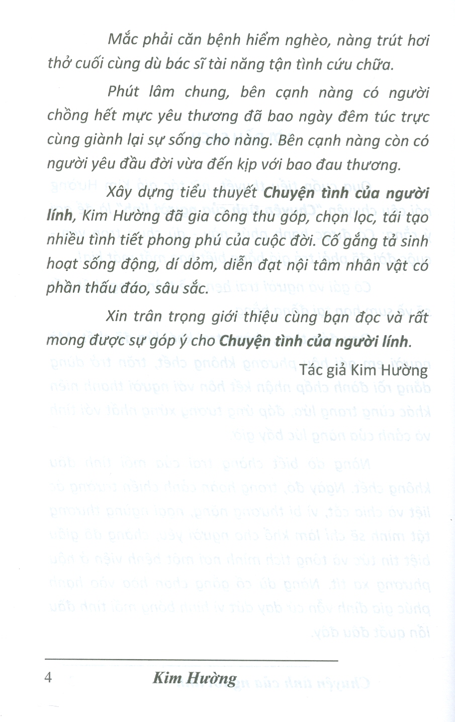 Chuyện Tình Của Người Lính