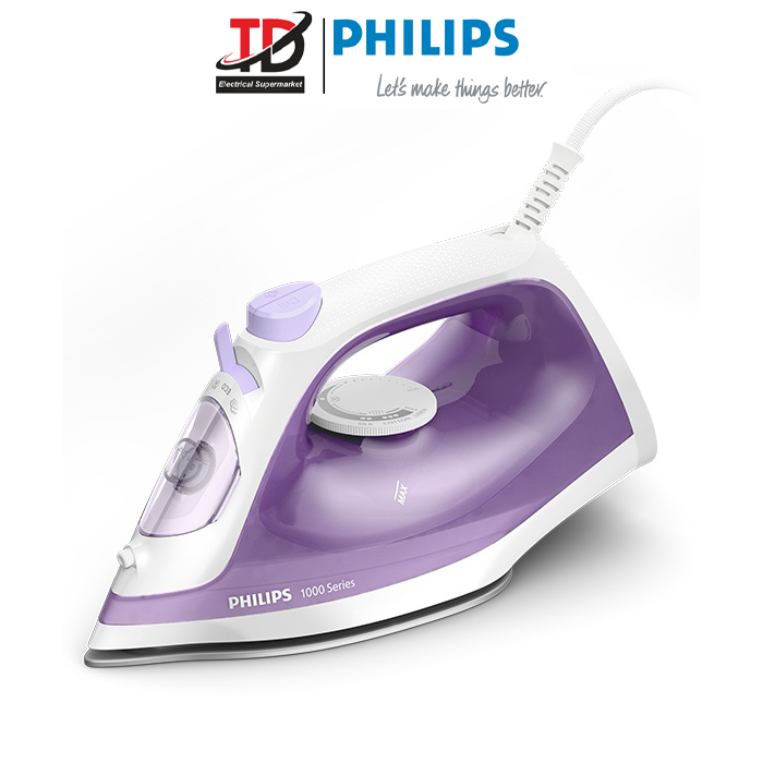 Bàn Ủi Hơi Nước Philips DST1040/30, 2000W Mặt Đế Ceramic, Hàng Chính Hãng