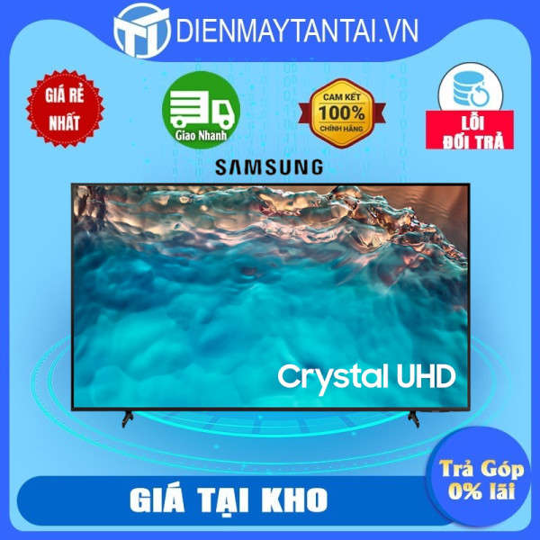 Smart Tivi Crystal Samsung 4K 65 inch UA65BU8000 - Model 2022