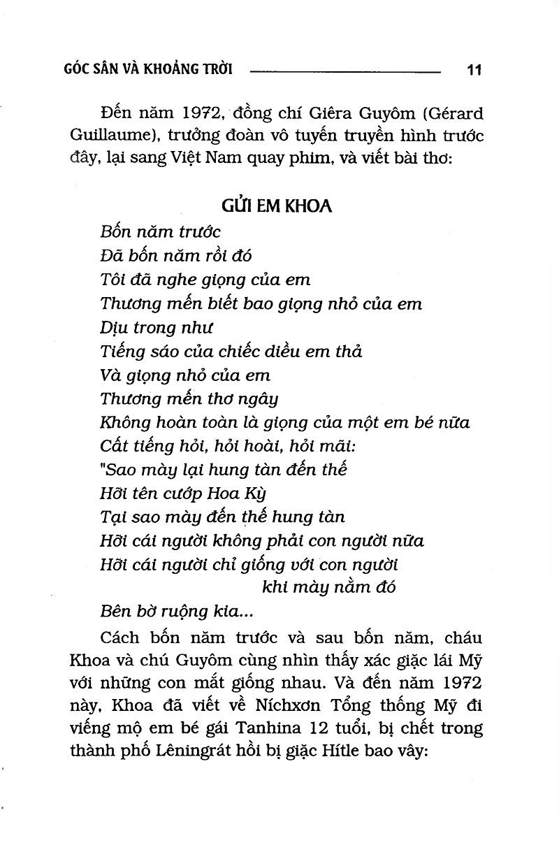 Góc Sân Và Khoảng Trời (Tái Bản)