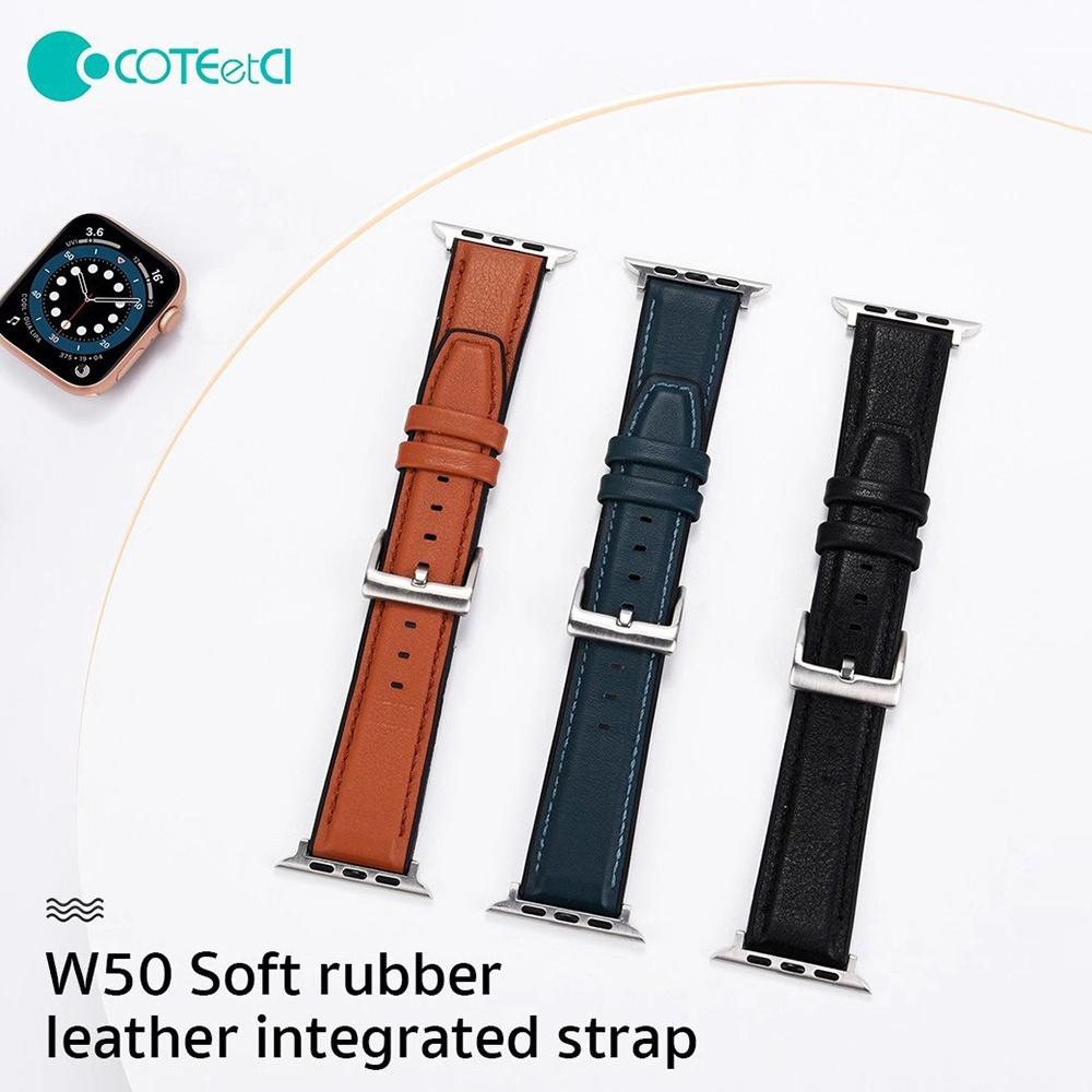 DÂY DA DÀNH CHO APPLE WATCH SERIES 7 / 6 / 5 / 4 COTEETCI - HÀNG NHẬP KHẨU