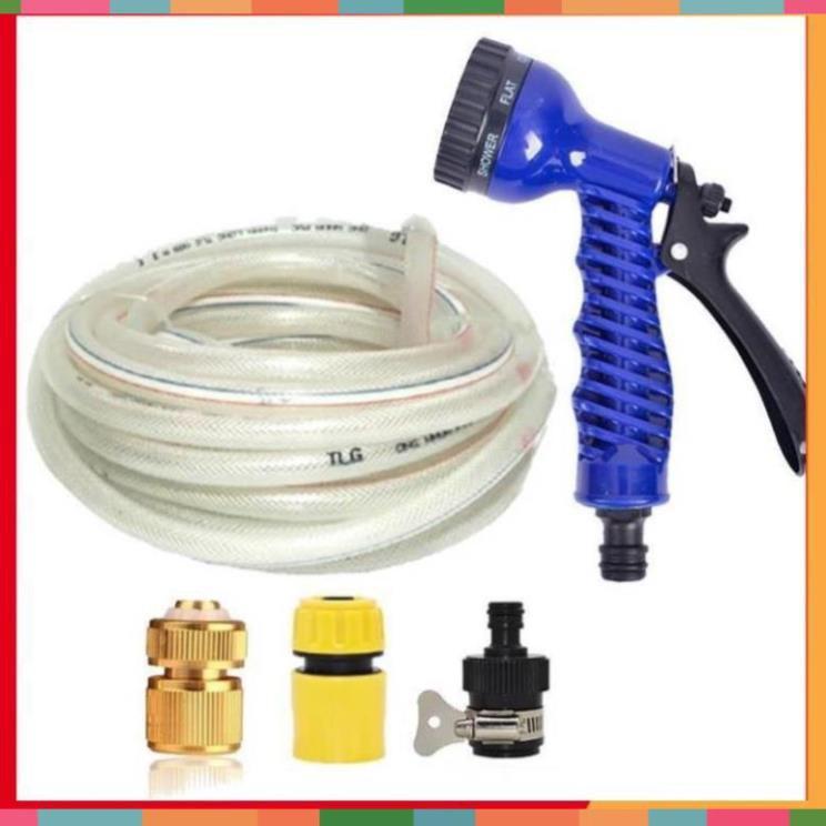 Bộ dây vòi xịt rửa xe, tưới cây, dọn dẹp nhà cửa 7-10m  206843