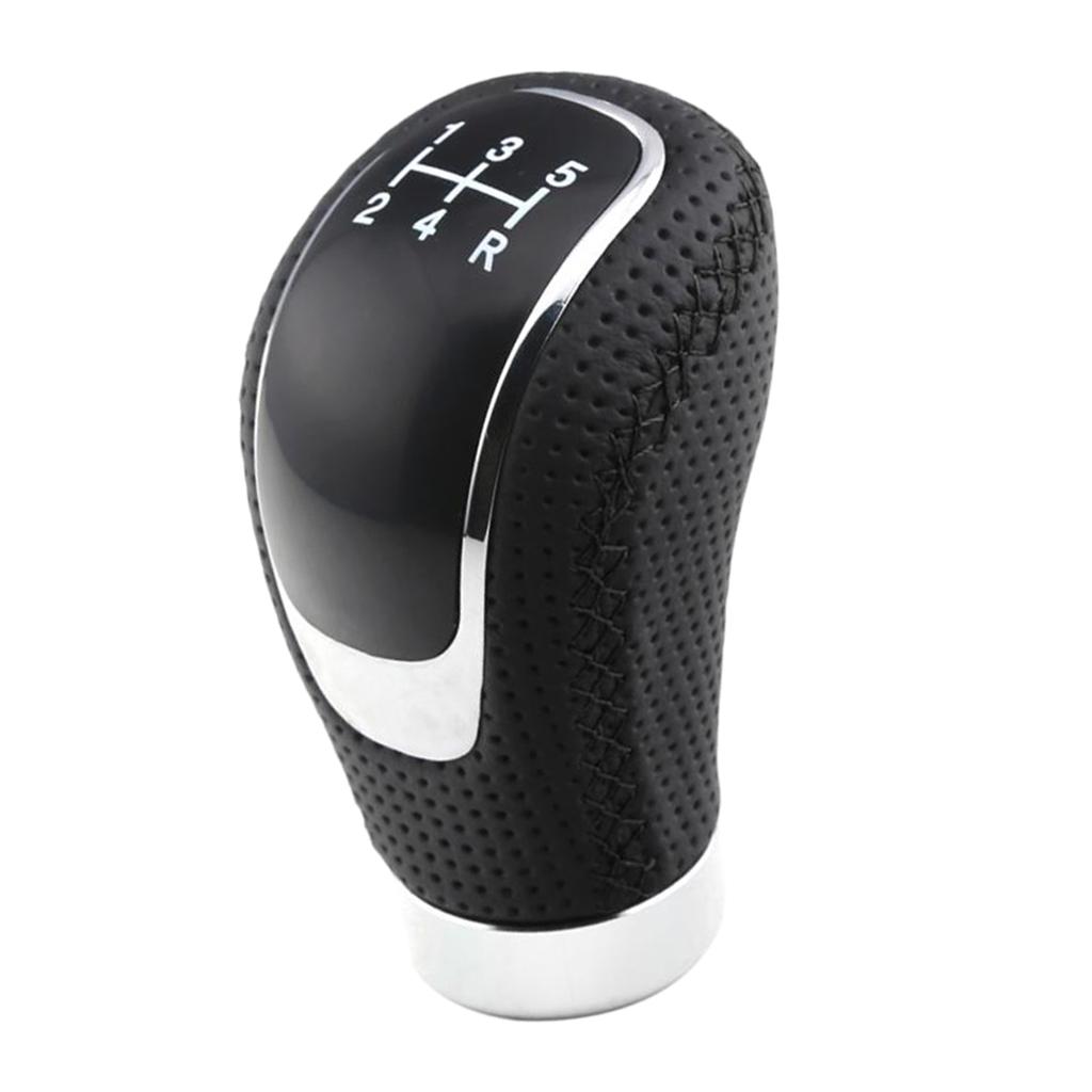 5 Manual Car Gear Shift Knob Stick Shifter Lever Stitching