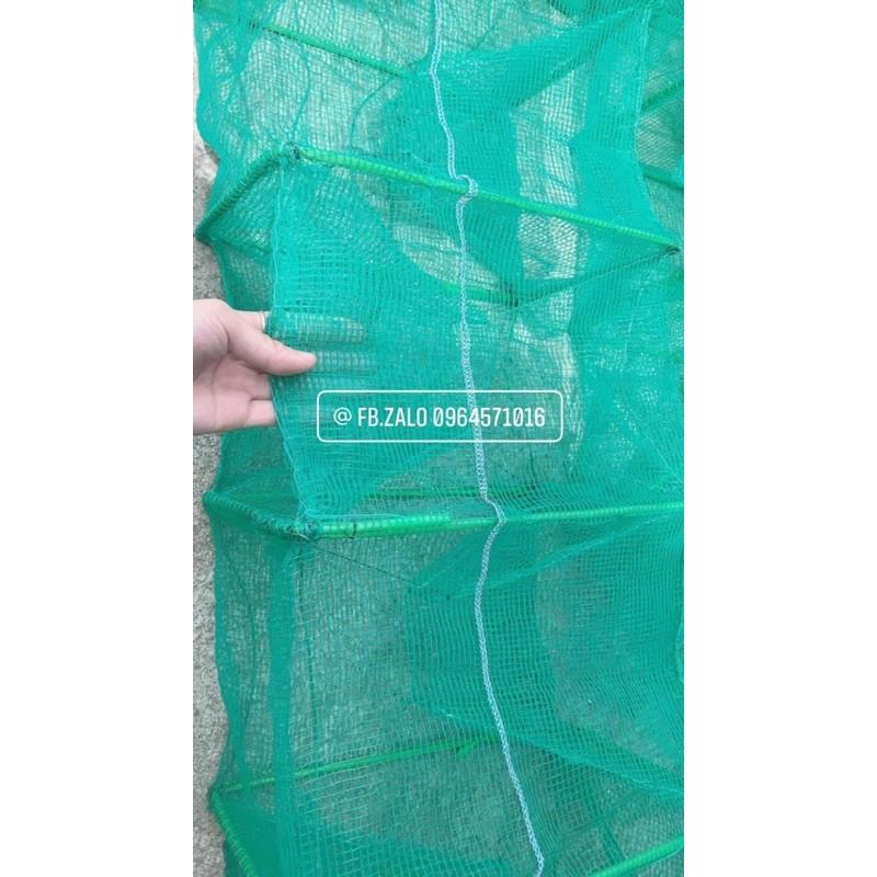 Lưới lồng bát quái 15 19 21 24 khung - bắt tôm cua cá