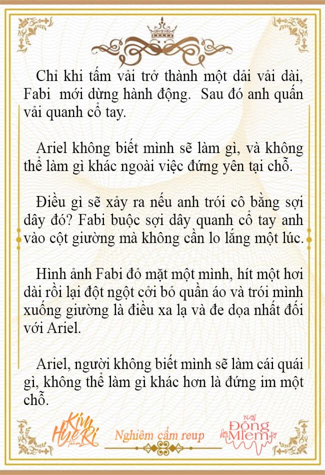 [novel 18+] ariel, thánh nữ dâm đãng chapter 48 8