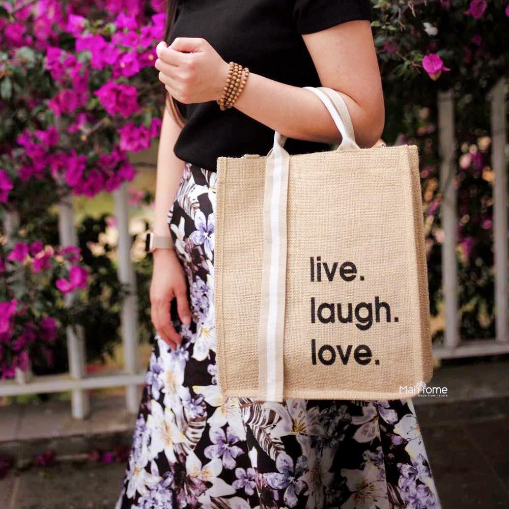 TÚI ĐAY LIVE LAUGH LOVE - MAIHOME VB MH009