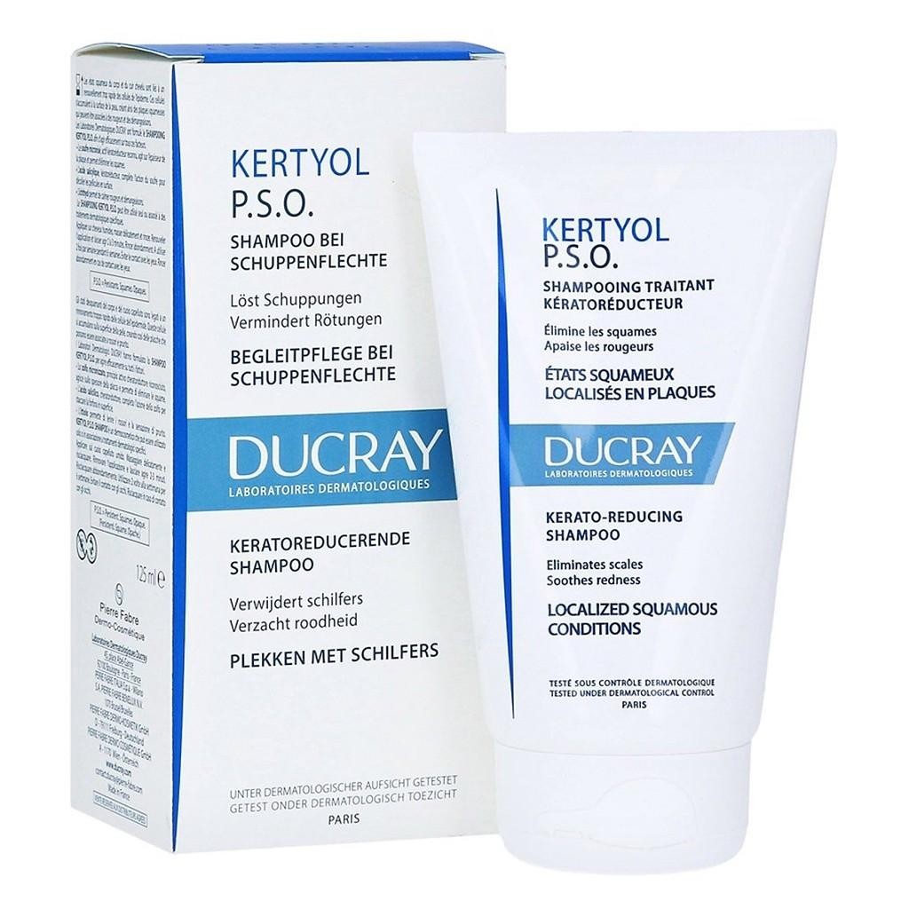 Dầu Gội Cho Da Đầu Gàu Mảng Kertyol Pso Shampoo Ducray 125ml