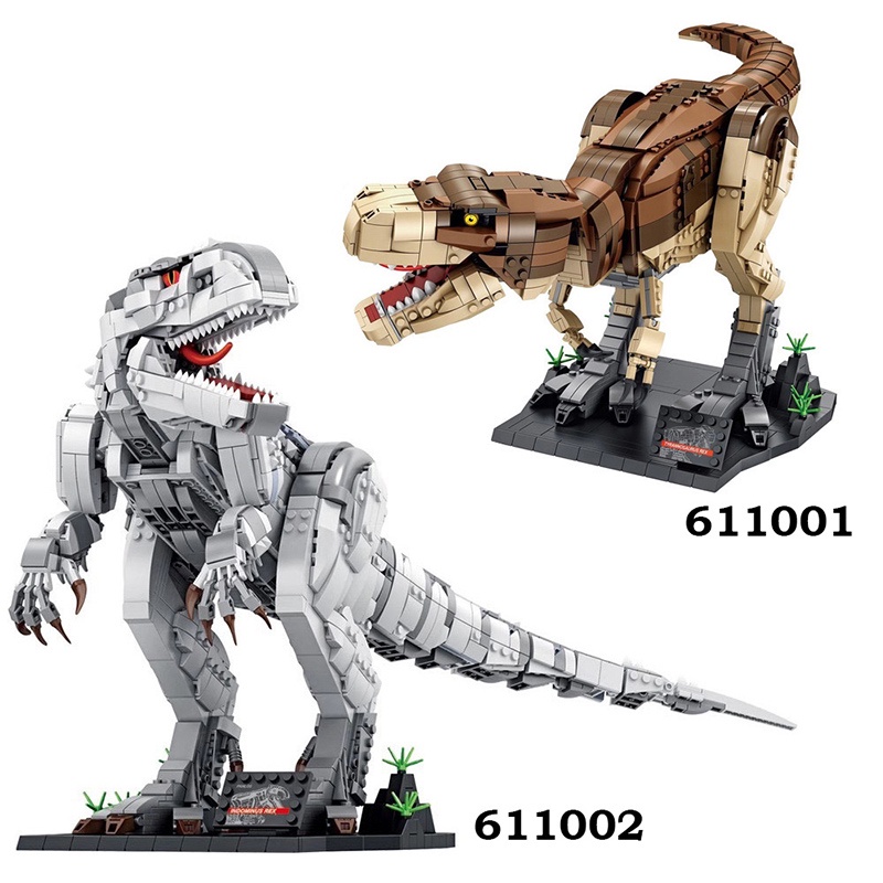 Đồ Chơi Lắp Ráp Mô Hình Khủng Long Bạo Chúa T-Rex Dinosaur - Panlos Model 611001 Với 1813 Mảnh ghép