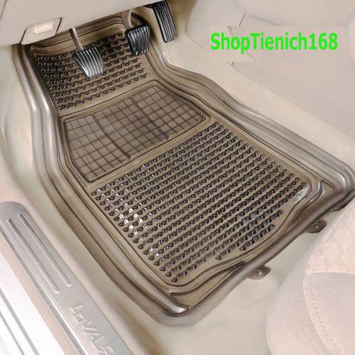 Bộ Thảm Lót Sàn Xe Hơi Bằng Nhựa Pvc Trong Suốt Cho xe 4-5 chỗ Tiện Dụng Thời trang
