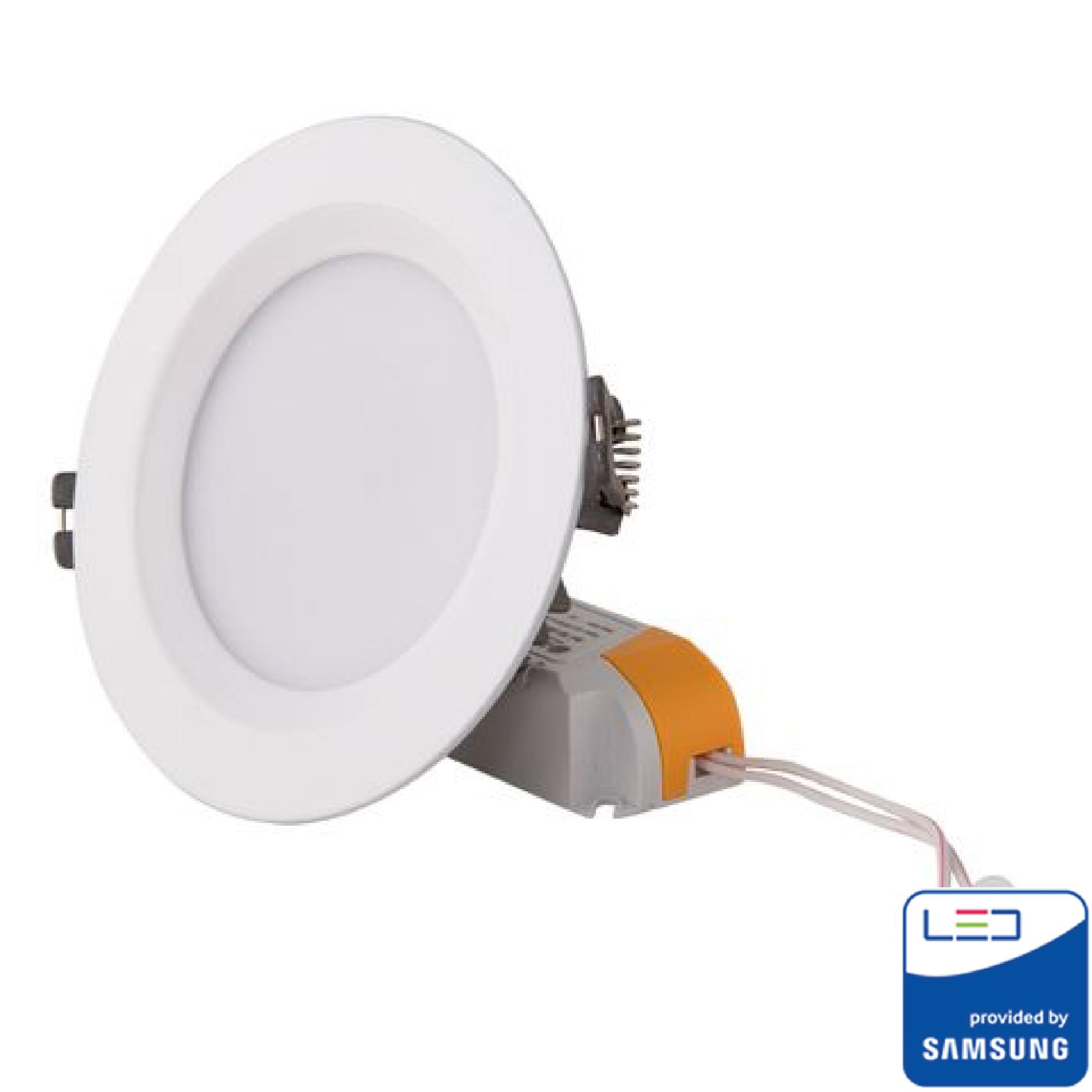 Combo 8 bóng đèn led âm trần đổi màu 7W Rạng Đông khoét lỗ 90mm mã DAT DM 02L 90/7W