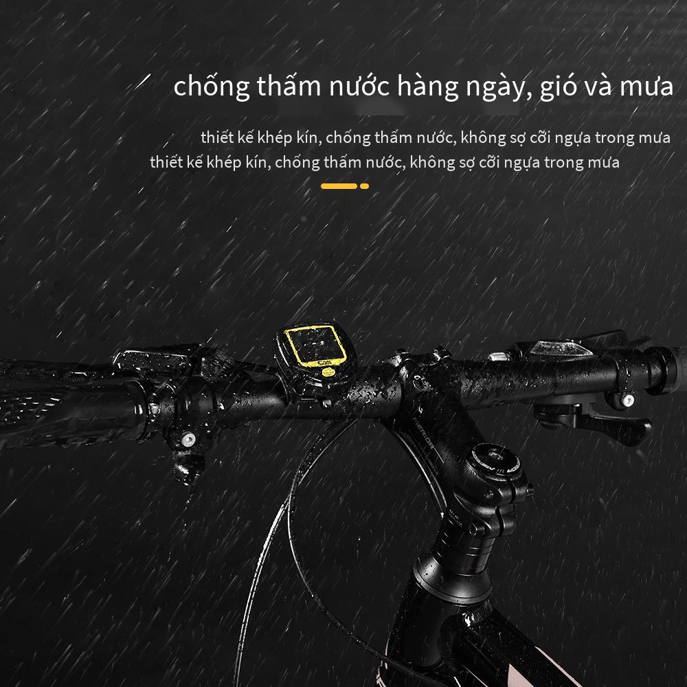 Phong Cách Mới Nhất Thuận Đông Máy Ghi Tốc Độ Chống Nước Không Dây Mã Đo Đồng Hồ Đo 548C Bằng Tay Đồng Hồ Tốc Độ Xe Đạp Bảng Mã