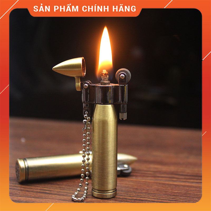Vỏ Hột Quẹt Bật Lửa Xăng Đá HY-677 Kiêm Móc Treo Chìa Khóa Kiểu Dáng Độc Lạ