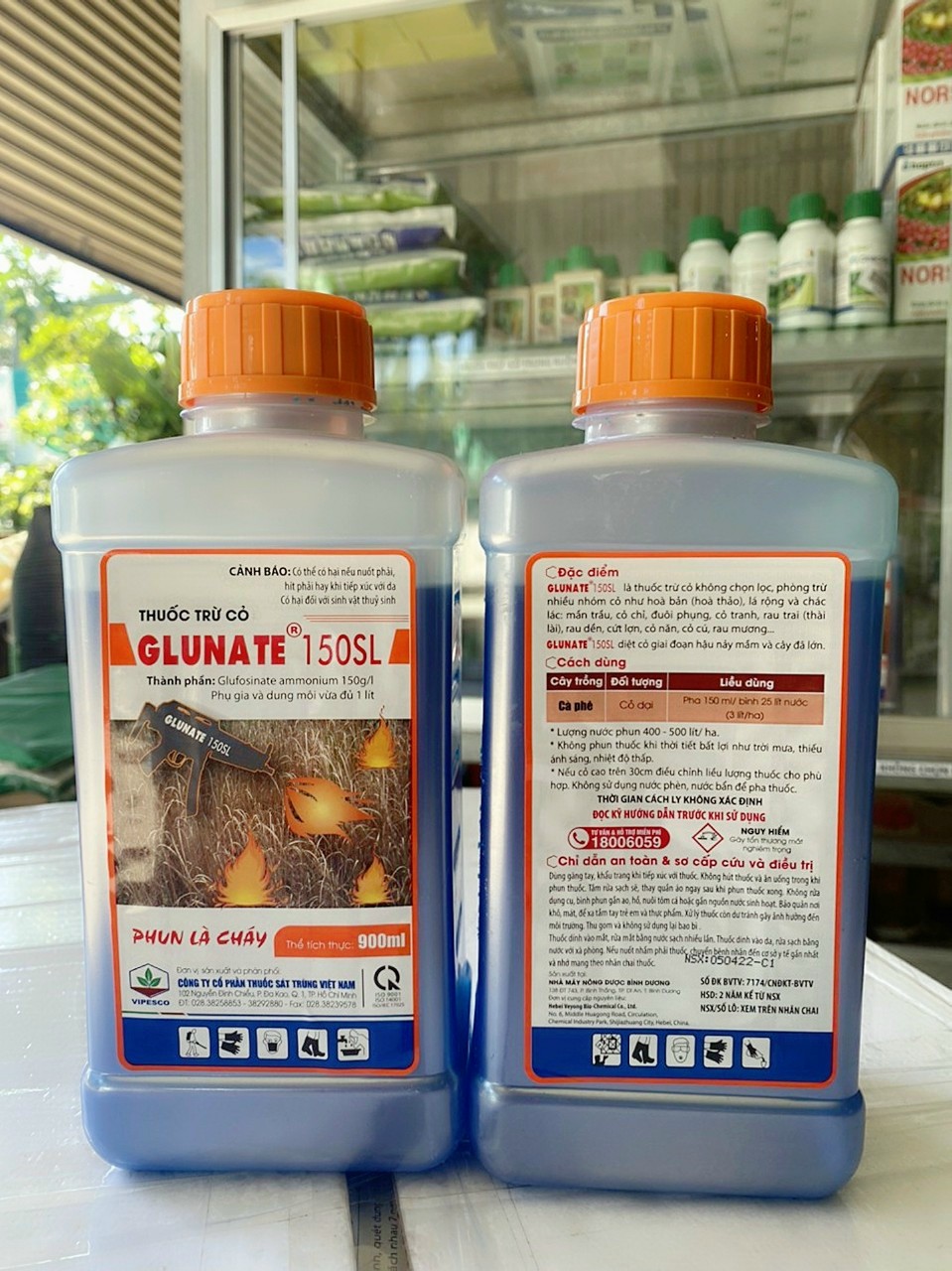 Thuốc trừ cỏ vườn Glunate 150SL 900ml