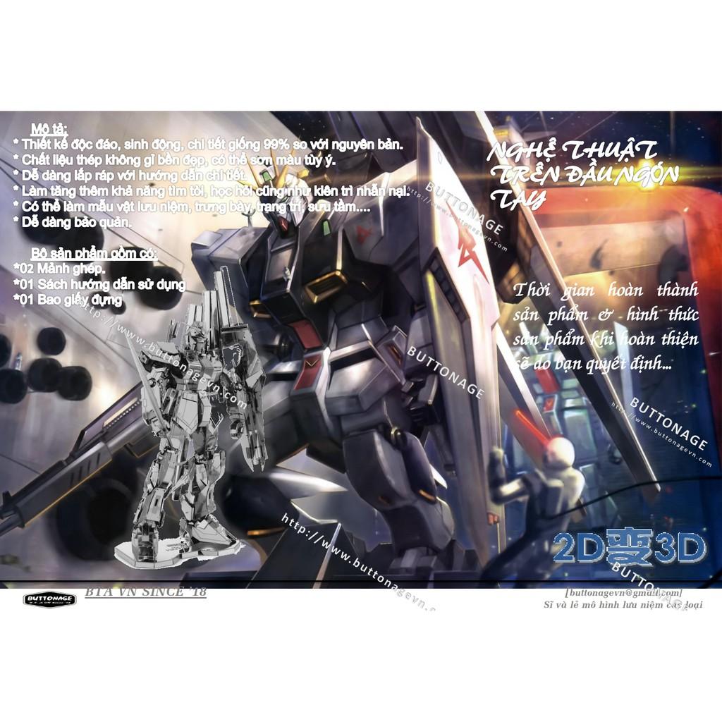 Mô Hình Lắp Ráp 3d Người Máy Gundam RX-93 Nu Ver.Ka