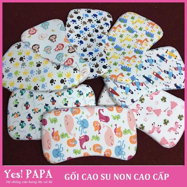 Gối Cao Su Non Mềm Loại To (40x25cm)- Cho Bé Sơ Sinh