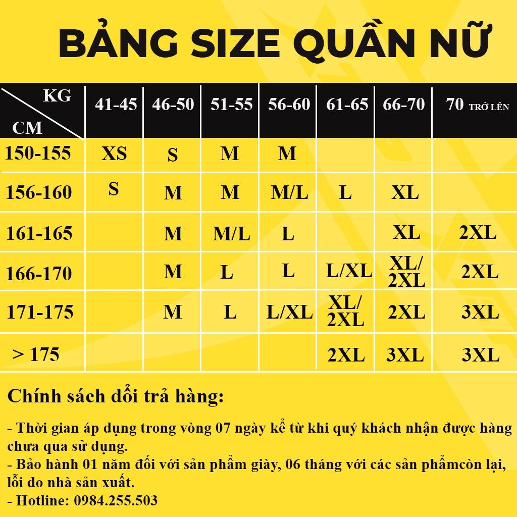 Quần đùi nữ Xtep cạp chun năng động, vải co giãn tốt. short thể thao kiểu trơn basic, có túi 878228610194