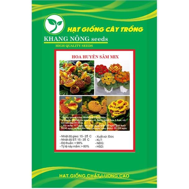 Hạt Giống Hoa Huyền Sâm Mix Màu KNS3632 - Gói 20 hạt