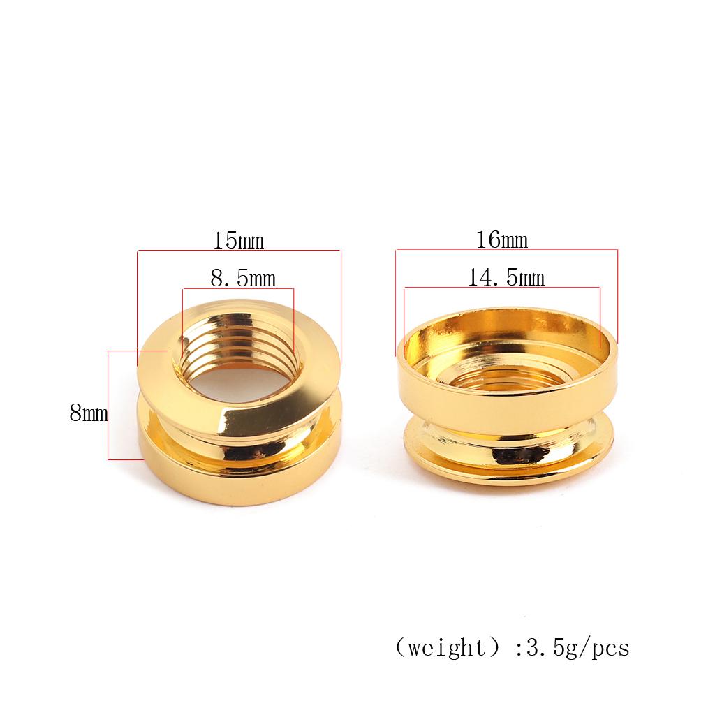 Sunnimix 3 Cái Đàn Guitar Endpin Jack Dây Nút Bấm Dành Cho Đàn Guitar/Phần Bass