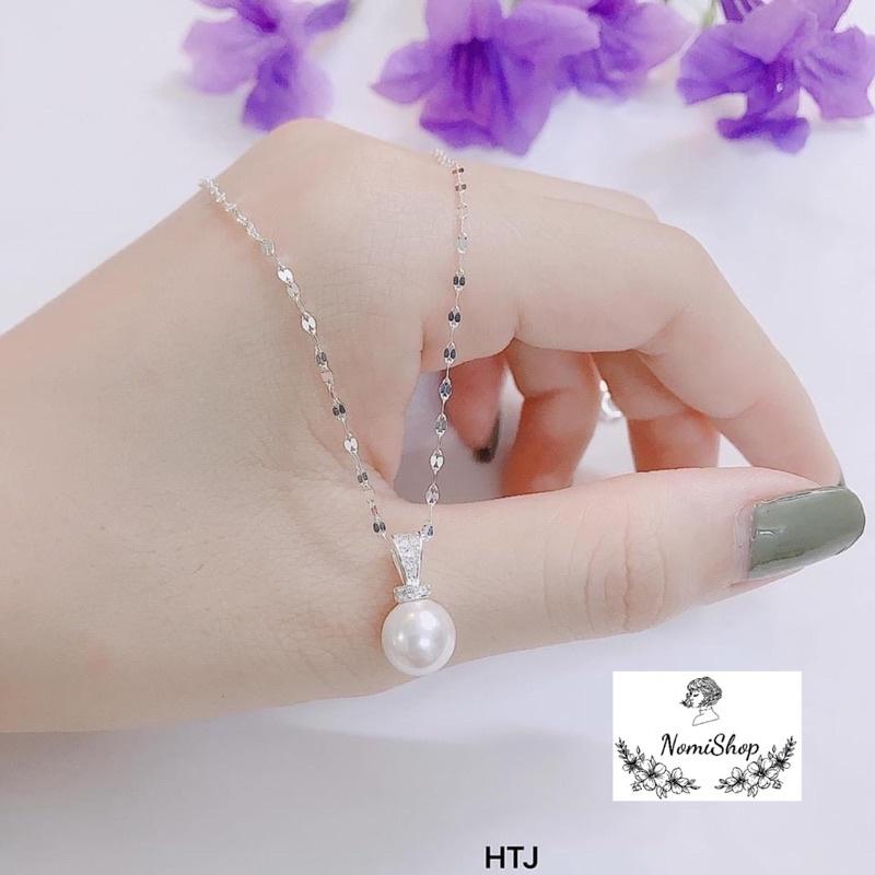 Dây chuyền nữ Bạc ta, mẫu xinh xắn Hot Hit. Đa dạng Phong cách - Bạc Nomi
