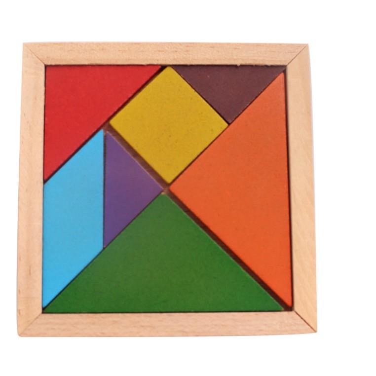 Đồ Chơi Trí Uẩn Tangram Ghép Hình Đồ Chơi Giáo Dục Trí Tuệ Phát Triển Tư Duy Cho Trẻ