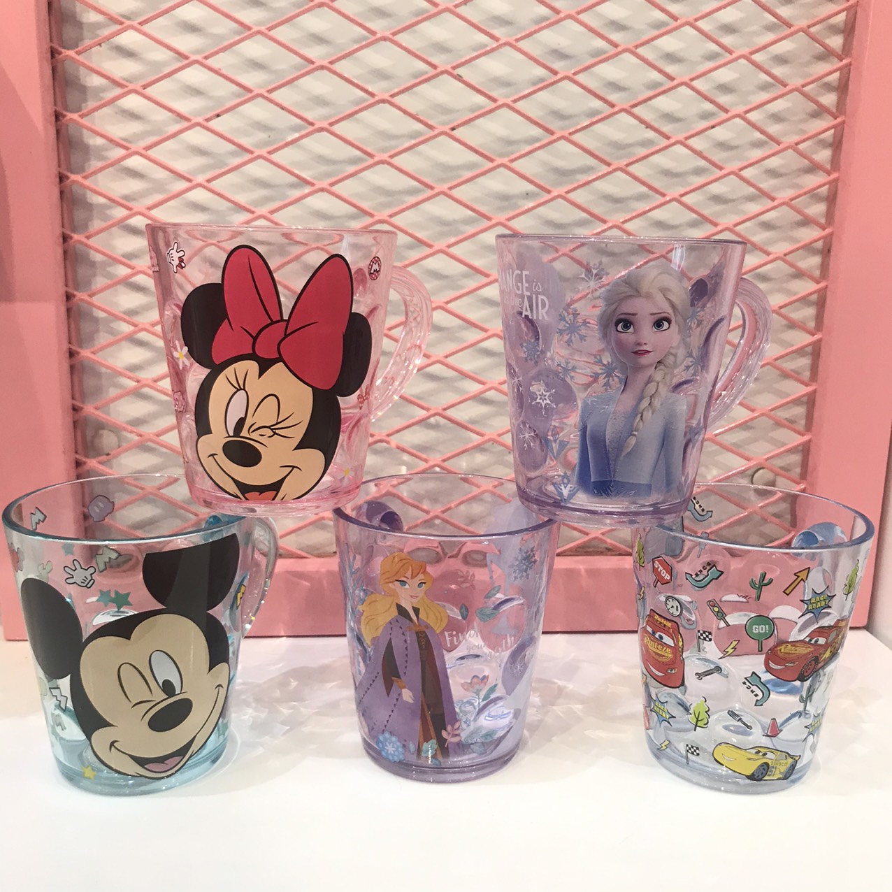 Ly quai cầm trong suốt hình Stitch siêu cute cho bé trai - PDA21121-S