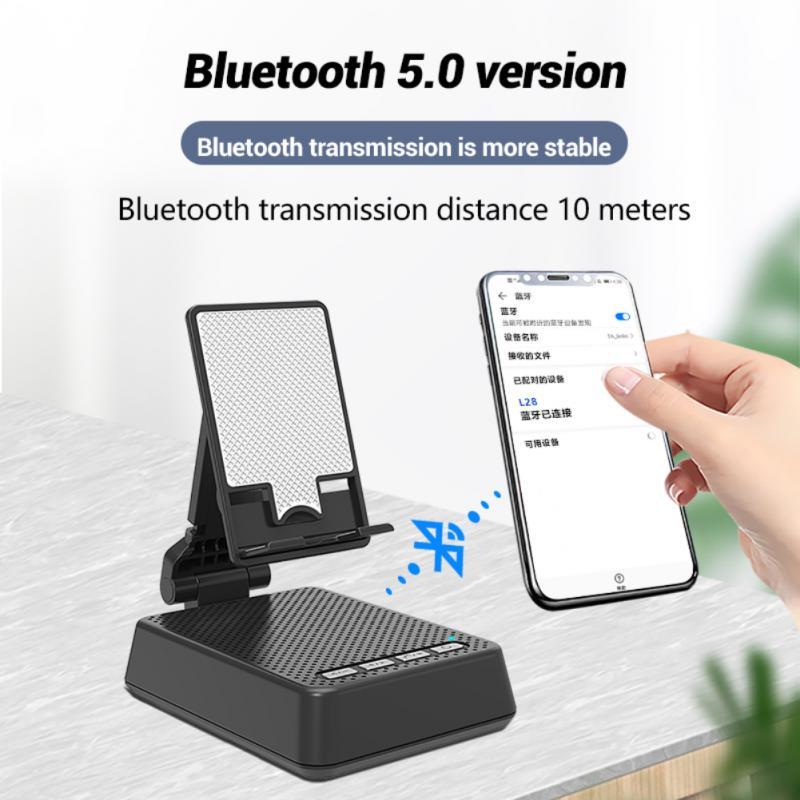L29 Mini Portable Wireless Bluetooth-compatible Speaker Folding Phone Holder Bracket Compatible For Iphone Samsung Xiaomi