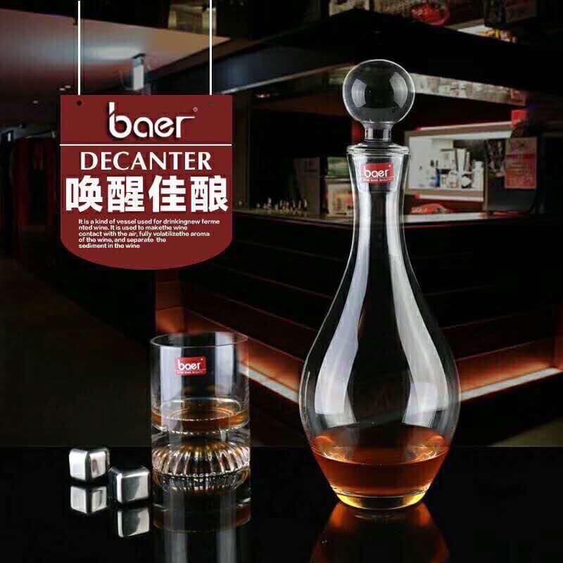 Bình Decanter Có Nắp Loại 1L DJ027