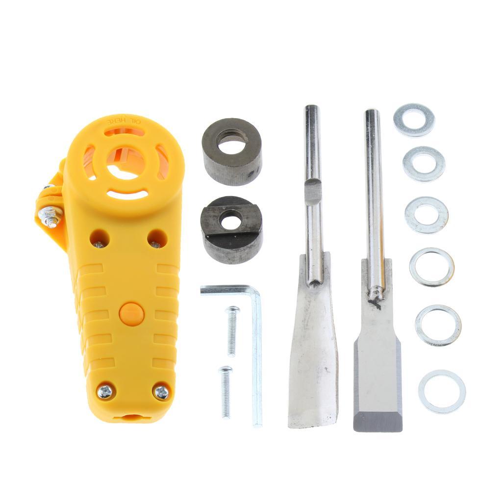 Woodworking Power Chisel Attachment Set With 2PCS Chisels For Angle Grinder