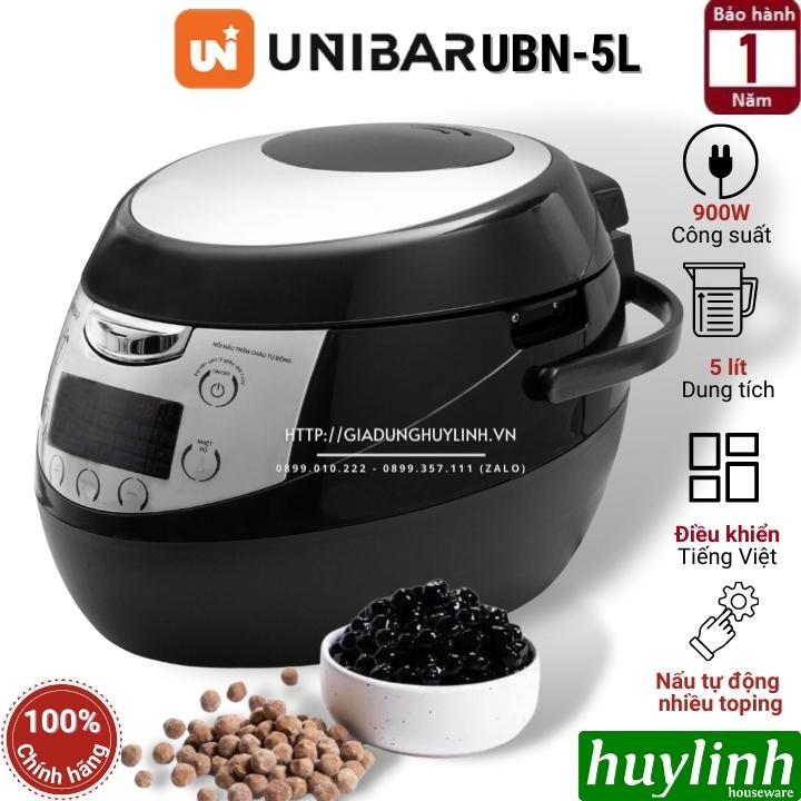 Nồi nấu trân châu tự động đa năng Unibar UBN-5L - 5 lít - Hàng chính hãng