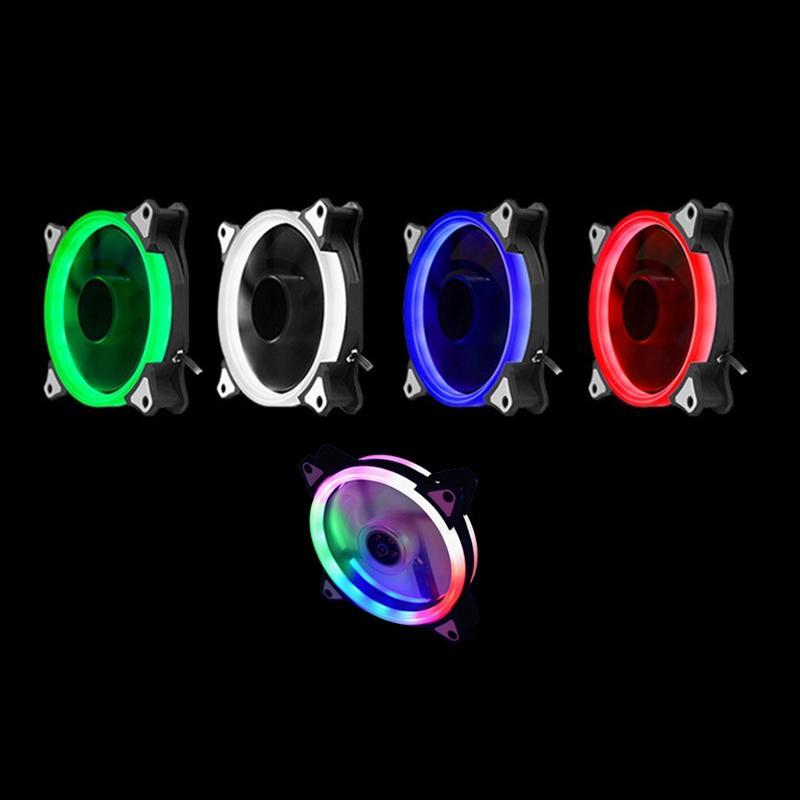 Quạt tản nhiệt tích hợp đèn LED cho CPU máy tính 120mm