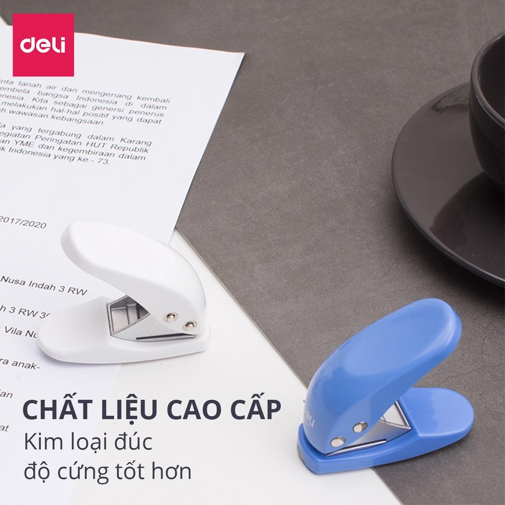 Kìm Bấm Đục Lỗ Giấy Mini Refill Dụng Cụ Bấm Lỗ Giấy Làm Sổ Còng Cầm Tay Tiện Lợi - Màu Ngẫu Nhiên - E0111