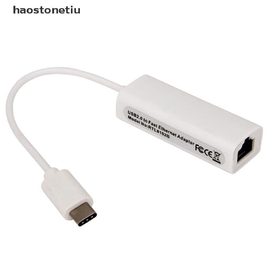 Đầu Chuyển Đổi USB 3.1 Type c Sang RJ45 Gigabit Ethernet RJ45 LAN Cho Macbook