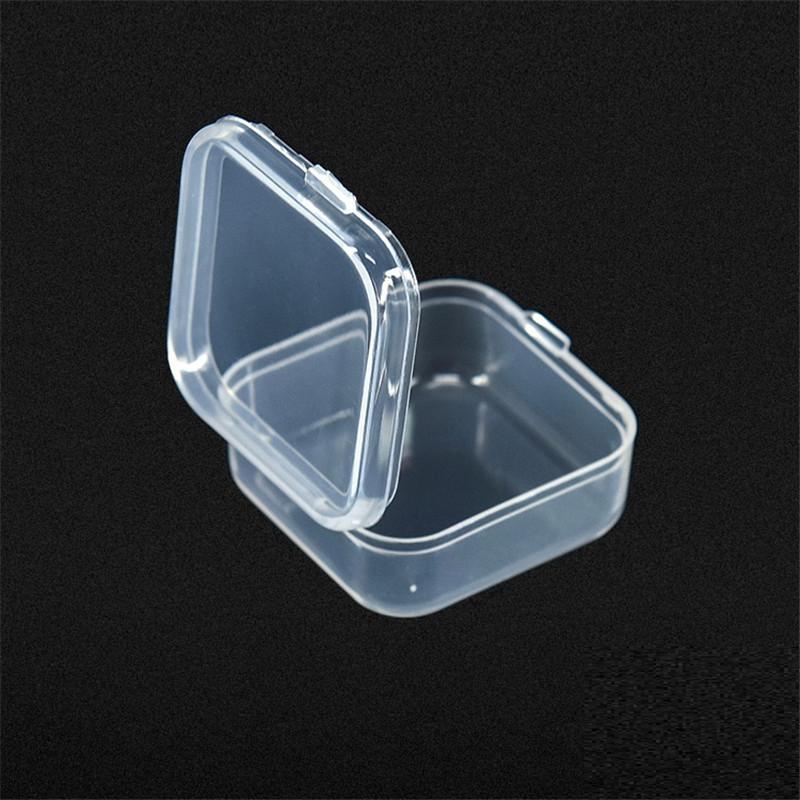 Hộp nhựa mini trong suốt dùng đựng trang sức đa năng