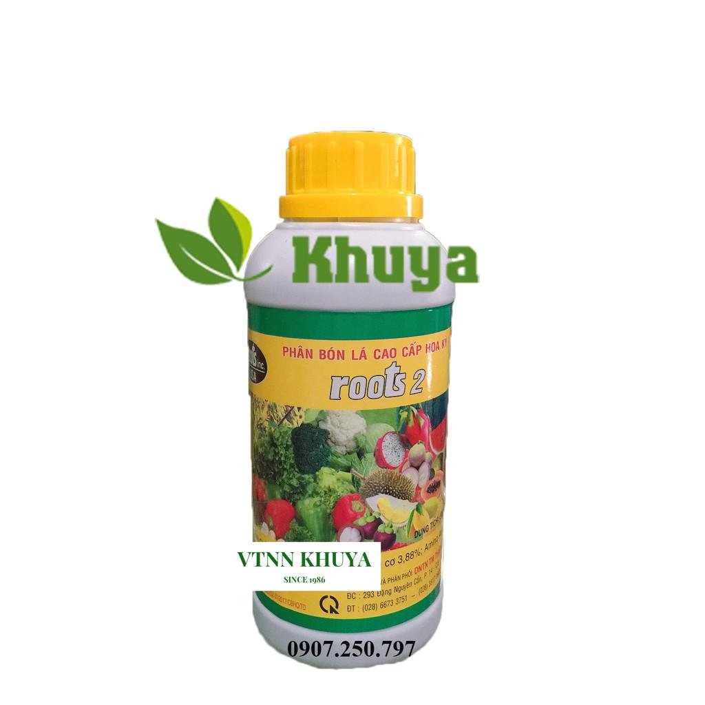 Phân bón lá ra rễ Roots 2 - 500ml Nhập khẩu từ Hoa Kỳ