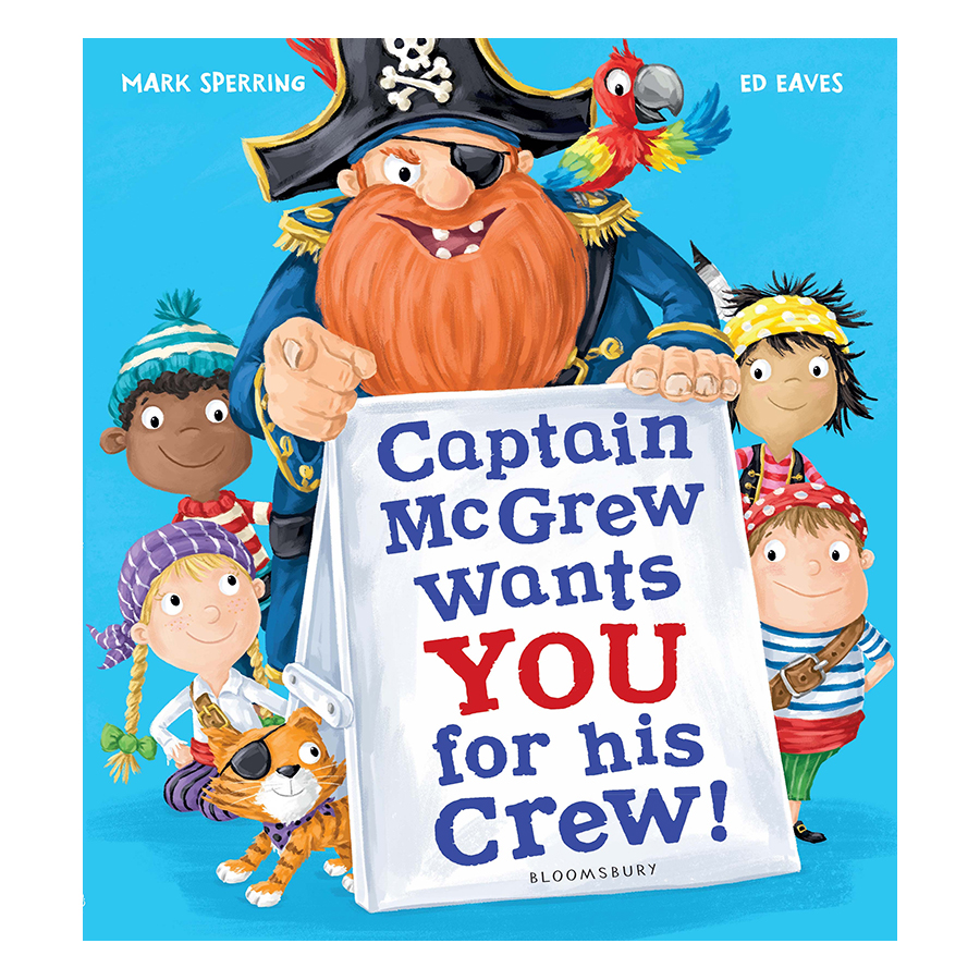 [Hàng thanh lý miễn đổi trả] Captain McGrew Wants You for his Crew!