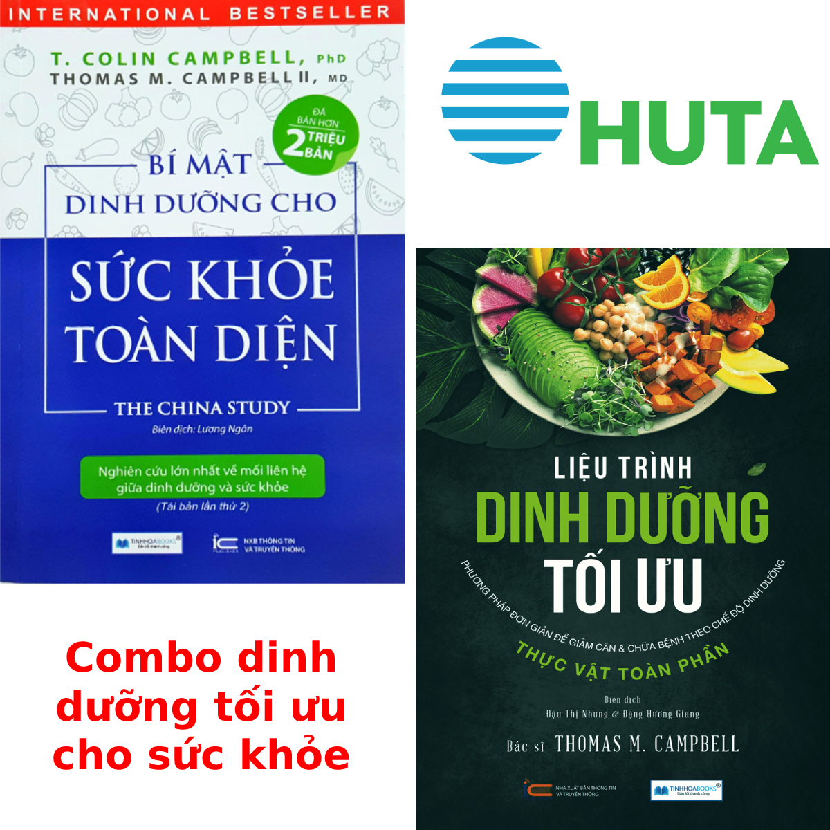 Sách: combo sách về dinh dưỡng để có sức khỏe toàn diện cho mọi lứa tuổi