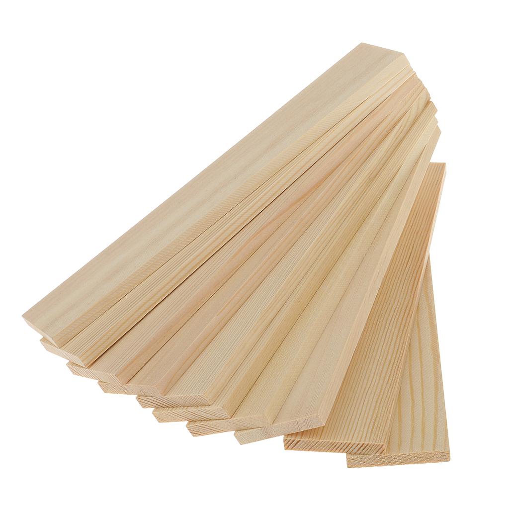 20x Smooth Unfinished Wood Slices Crafting Pieces for Modelling Material