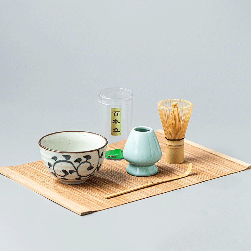 Chén sứ nhật pha trà matcha 200ml