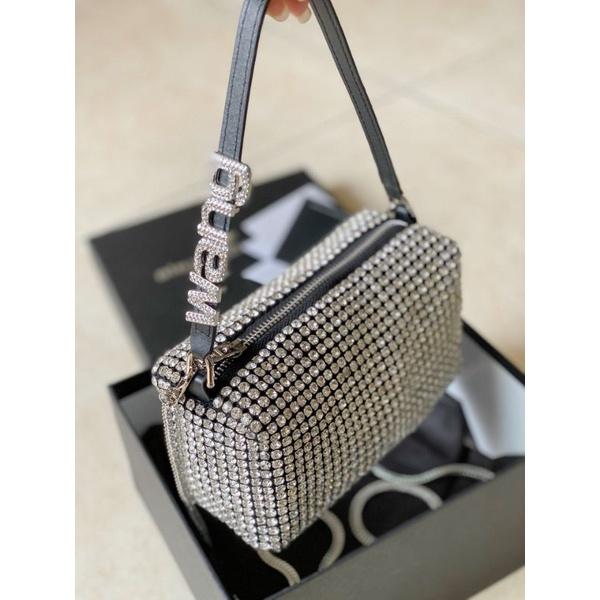 Túi nữ có quai xách và dây đeo chéo đính đá siêu đẹp + full box xịn xò