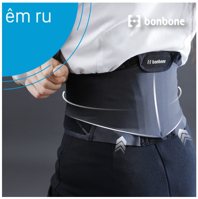 Đai hỗ trợ vùng thắt lưng Bonbone Pita coru standard & wide
