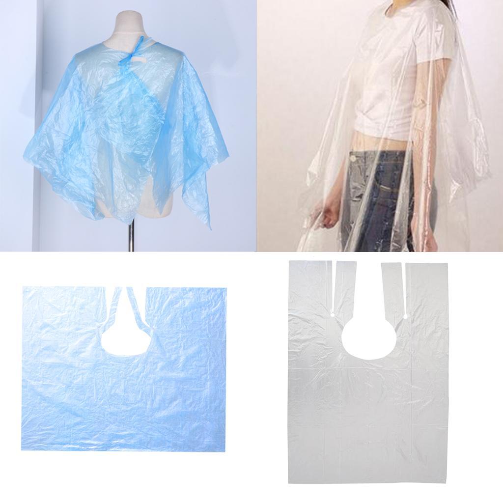 300pcs Women Disposable Hair Cutting Capes Home Shop Shampoo
