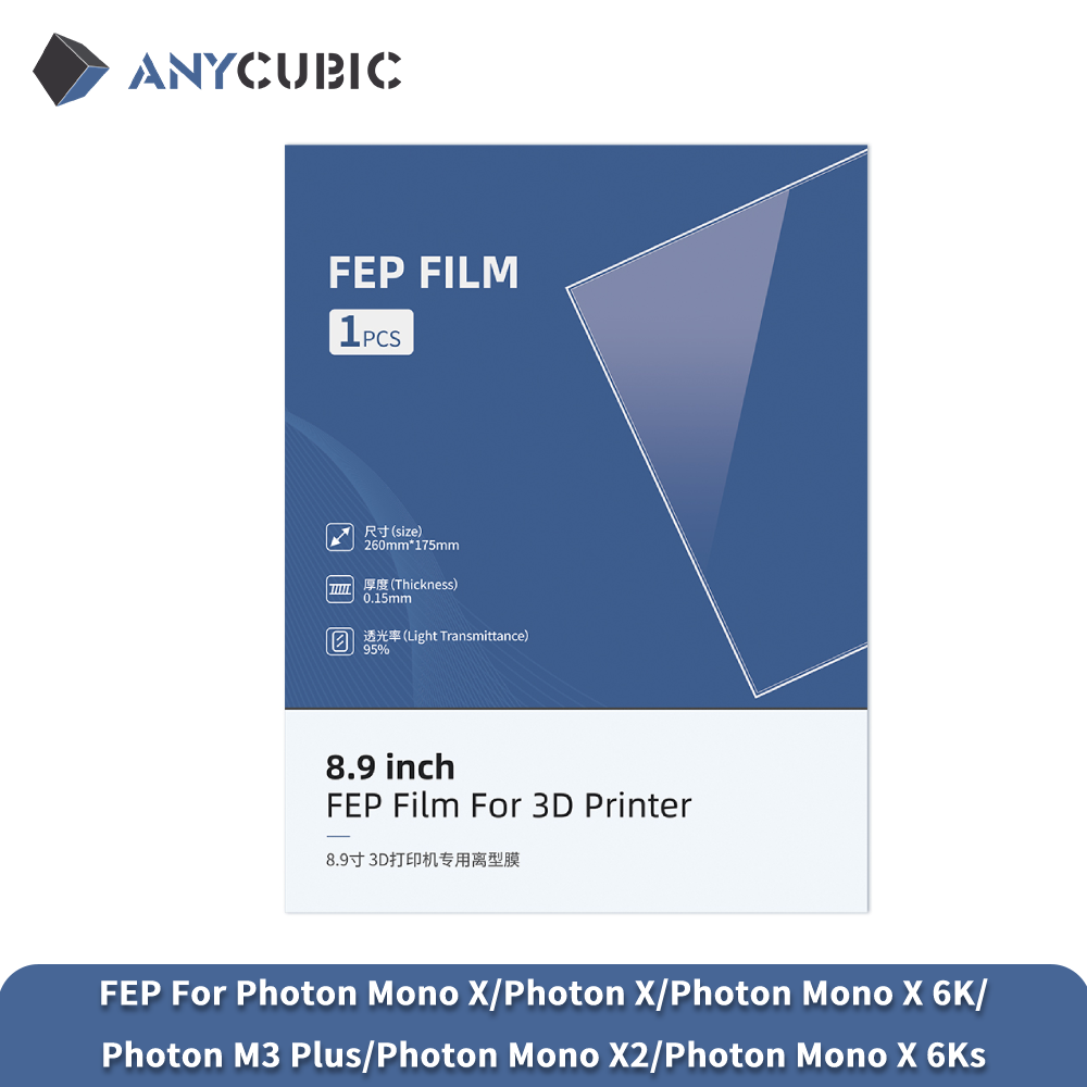 ANYCUBIC FEP Phim Cho Photon Mono X Photon X Photon Mono X 6K Photon Mono X 6KS Photon M3 Plus Photon Mono X2 Máy In 3D