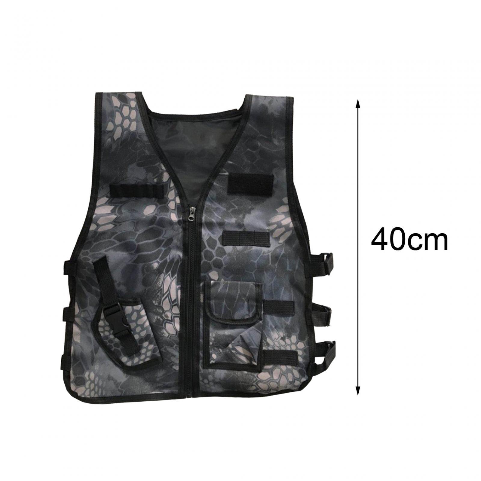 Children Outdoor Vest Breathable Kids Cargo Vest for Role Play