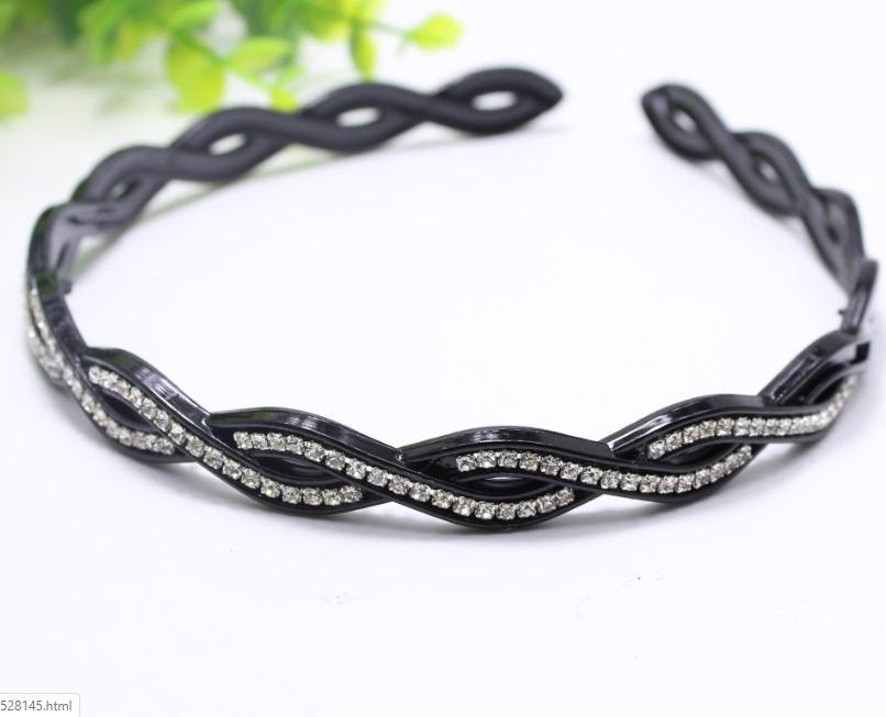 Bờm tóc nữ đính hạt trẻ trung phong các Hàn Quốc